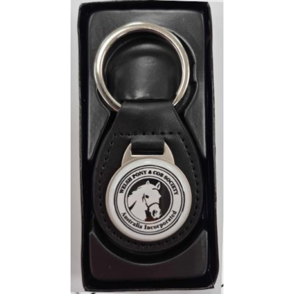 WPCS Leather Keyring